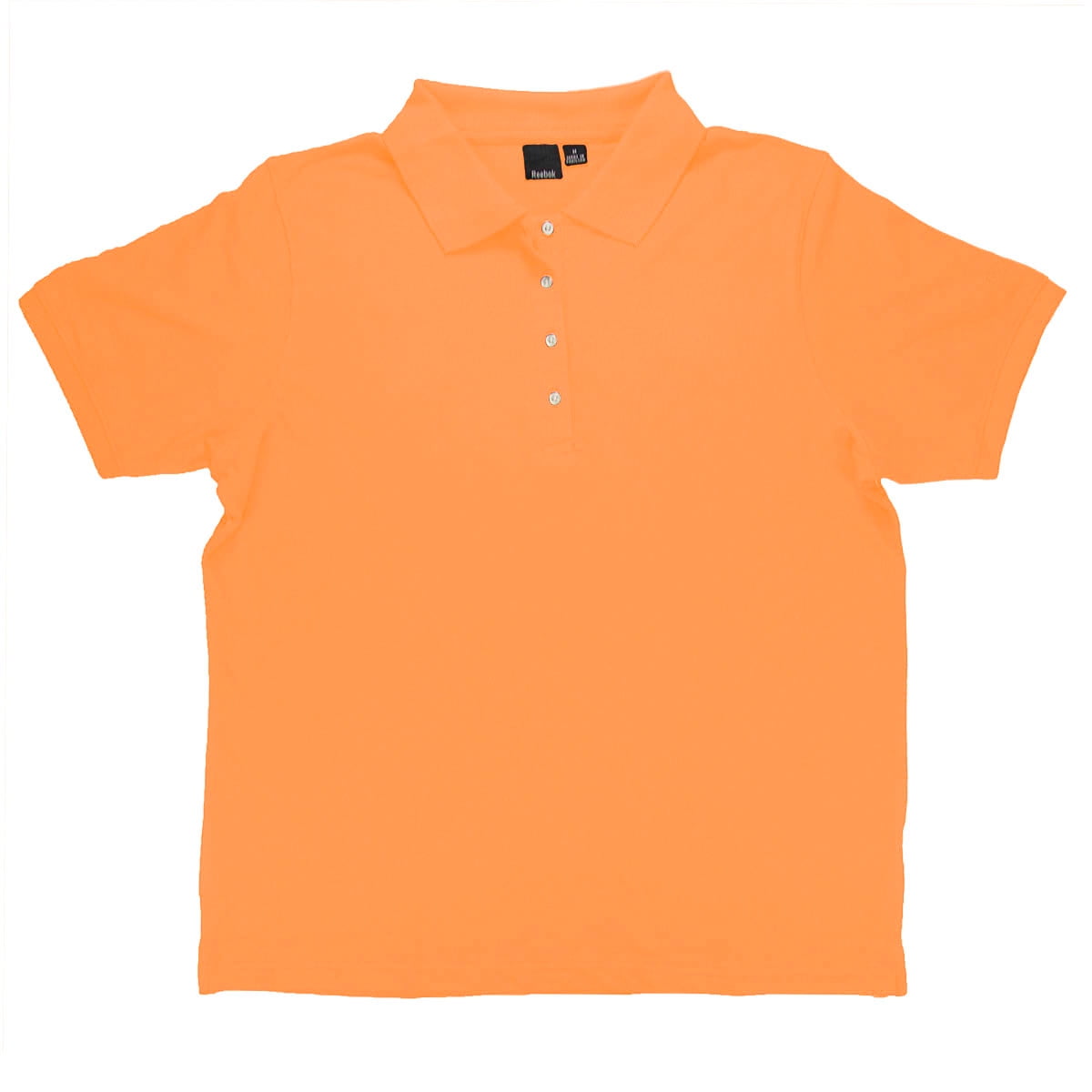 reebok polo shirts womens orange