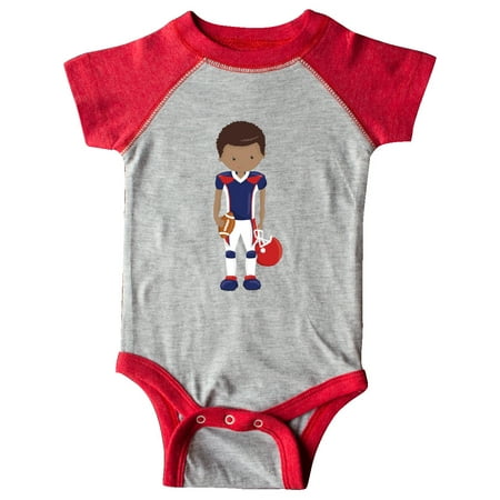 

Inktastic African American Boy American Football Rugby Gift Baby Boy Bodysuit
