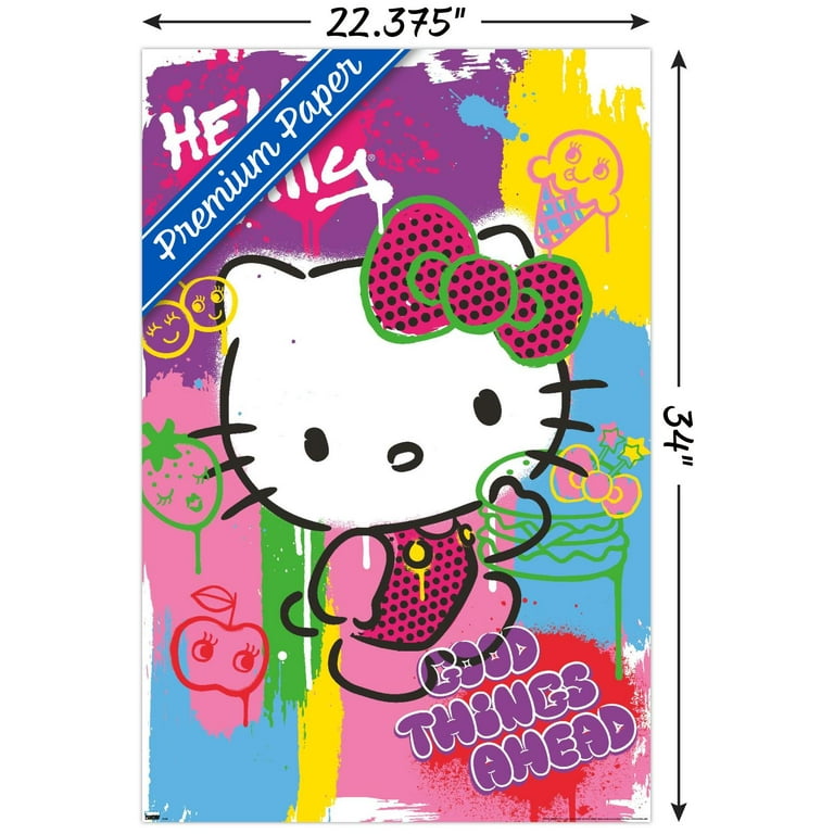 Hello Kitty - Pop Art Wall Poster, 22.375