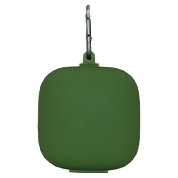 Pungan Shockproof Silicone Case with Keychain for Earbuds, Protective Cover, and Lightweight