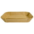 thumbnail image 2 of Cqxid Baking trays & trays Under $10 Upgraded Version Of Fryer Paper Double Pot Rectangular Oil Absorbing Paper Wood Color, 2 of 5