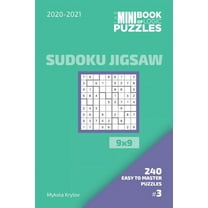 The Mini Book Of Logic Puzzles 2020-2021. Sudoku Jigsaw 9x9 - 240 Easy To Master Puzzles. #3 (Paperback)