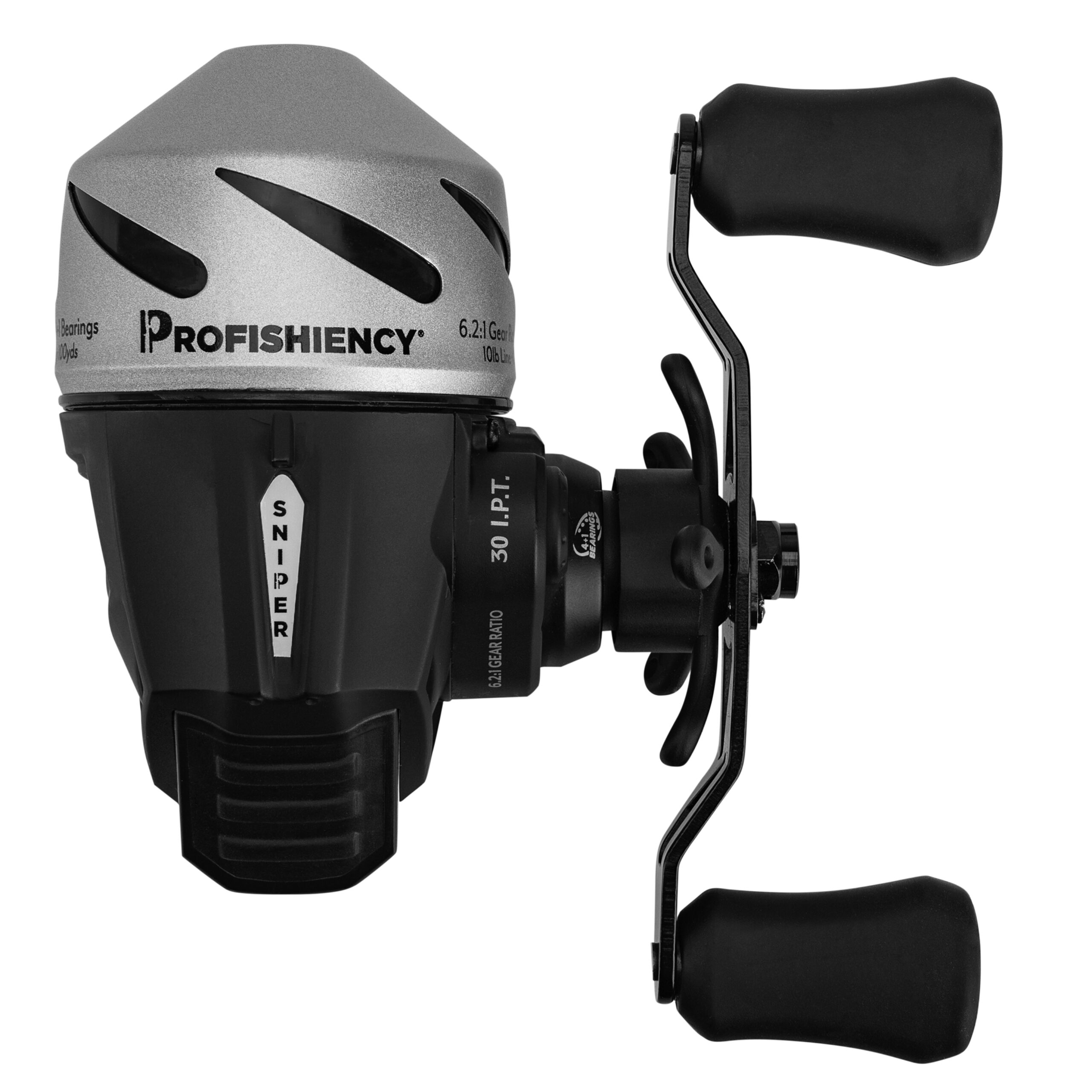 ProFISHiency Sniper E-Series Freshwater Spincast Reel with Stainless Steel Cone