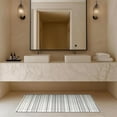 thumbnail image 4 of MatEssenz Boho Kitchen Mat, Farmhouse Cushioned Kitchen Rugs, Anti-Fatigue Non-Slip Kitchen Floor Mats, Stain Resistant Mats for Home, Office, Sink, Laundry-17.3" x39-1/2 Inch-Boho White, 4 of 6