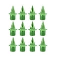 thumbnail image 2 of 12 clavos de repuesto para zapatillas de pista, clavos de aleación de aluminio y carbono de 7 mm para zapatillas de pista para carreras de corta dista Verde, 2 of 8