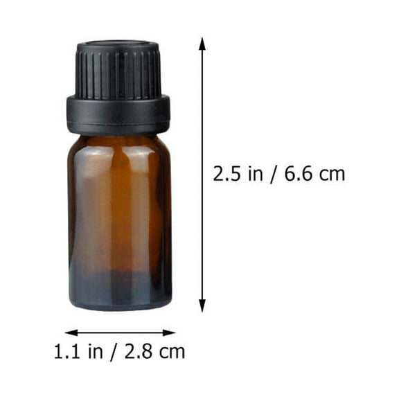 20 Pieces Brown Glass Dropper Bottles for Storage Use 15ml Each Perfect for Travel and Easy to Carry