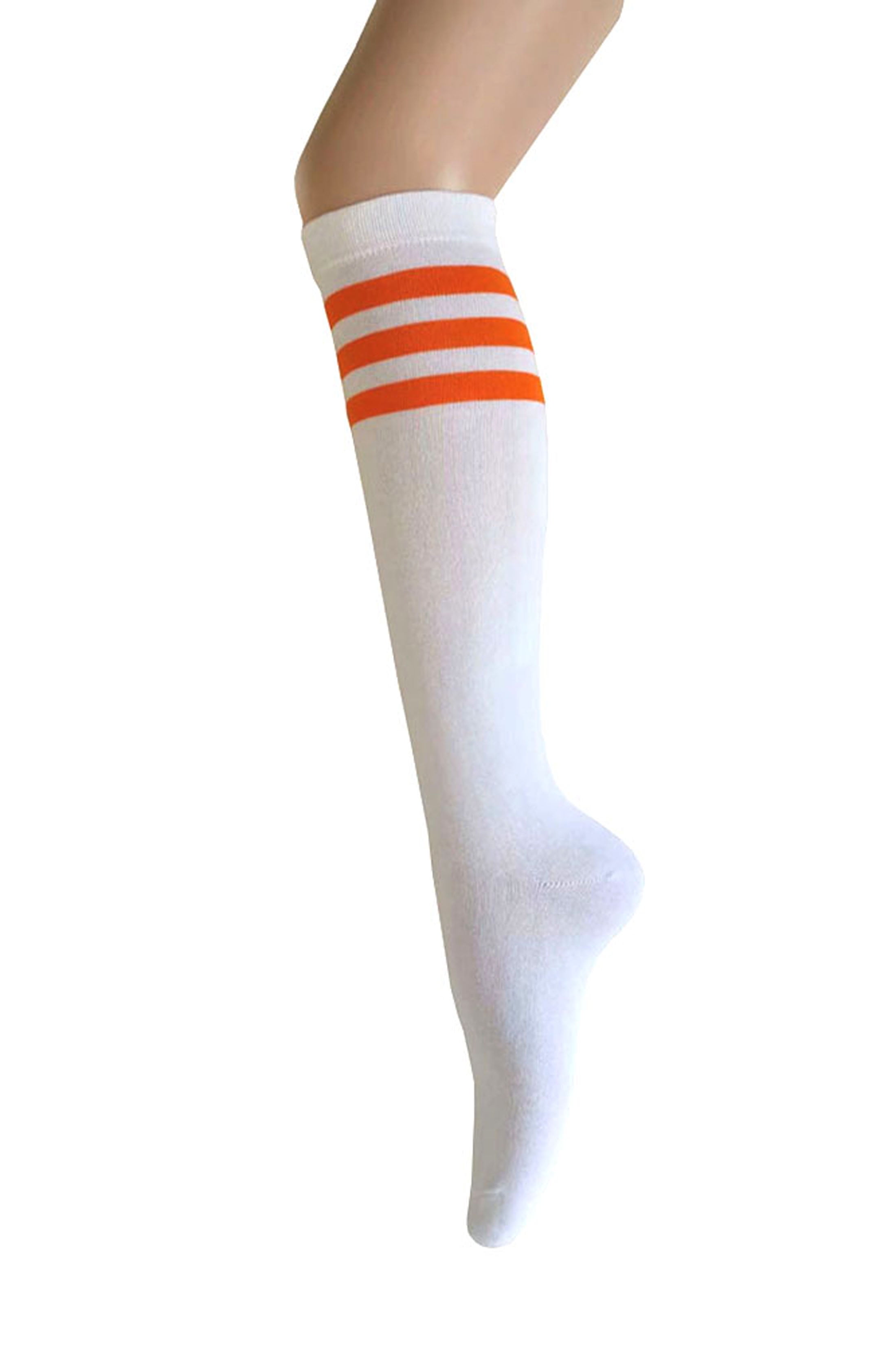 High Elasticity Girl Cotton Knee High Socks Uniform Rainy Maple Leaves Women Tube Socks
