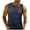 Color Blocked, variant on Tank Tops Men Qiggri Men's Summer Sleeveless Round Neck Color Blocked Pocket Round-Neck Tank Top Summer Shirts