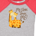 thumbnail image 4 of Inktastic My Noni Loves Me Boys or Girls Baby Bodysuit, 4 of 5