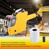 Portable 10 Digits 2 Lines Labeler MX-6600 Durable Price Tag Gun With 5 Volume Tags Handheld Price Labeling Tool