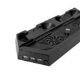 thumbnail image 3 of Cooling Fan Ventilator Charging Dock Vertical Stand for PS4 Controller, 3 of 5
