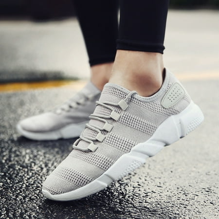 Mesh Men Sneakers - 2018 Men Sneakers Casual Sports Athletic Running Shoes Lightweight Breathable Mesh