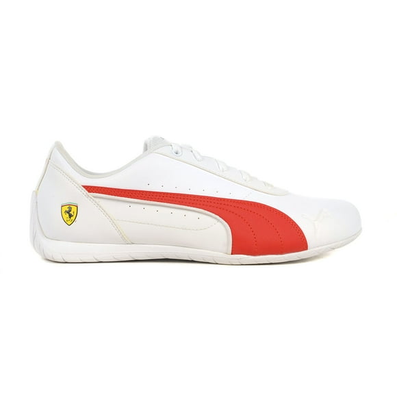 PUMA Men's Scuderia Ferrari Neo Cat White/Rosso Corsa Motorsport Shoes 30781202<span> - </span>6.5