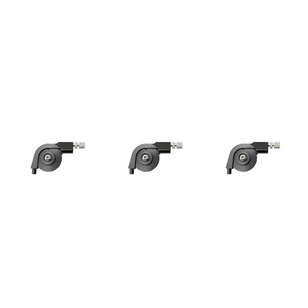 Sonducket Convertidor de Dispositivo tensor Adaptador de tensión universal ajustable Negro 3Conjunto