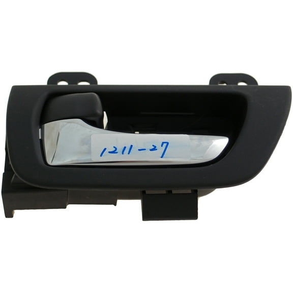 Dorman 79850 Rear Driver Side Interior Door Handle for Specific Lexus Models, Chrome Lever; Black Housing