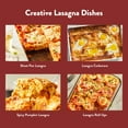 thumbnail image 2 of DeLallo Whole Wheat Lasagna Noodles, Made in Italy, Organic, 9oz Box, (4 Pack), 2 of 8