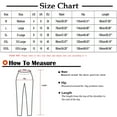 thumbnail image 2 of Inleife Mens Pants Clearance Men's Fashion Drawstring Elastic Waist Solid Color Casual Sweat Length Pants Blue M, 2 of 5