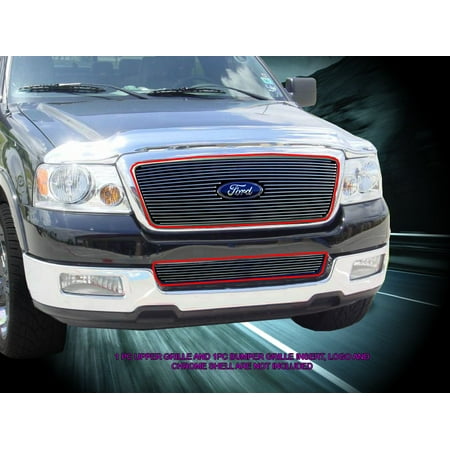 - Fedar Billet Grille Combo For 2004-2005 Ford F-150