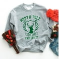 thumbnail image 2 of North Pole University Reindeer | Sweatshirt, 2 of 5