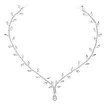 Bridal Rhinestone Headband Hoop Teardrop Rhinestone Headpiece Bridal Forehead Chain
