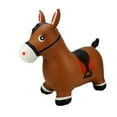thumbnail image 6 of BounceZiez Inflatable Brown Horse Animal Hopper Giftable Toy for Children Ages 3+ by Waloo  Products, 6 of 8