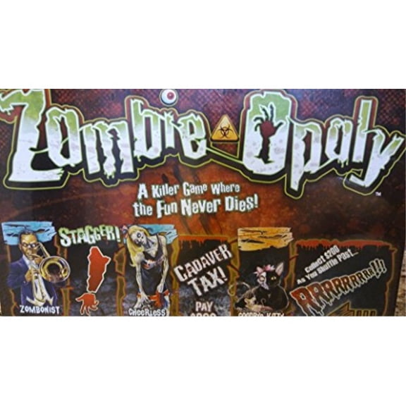 zombie opoly a killer game where the fun never dies!
