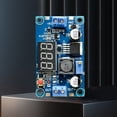 thumbnail image 1 of Módulo regulador de voltaje LM2596 DC-DC 4,5-40V a 1,25-37V 3A con voltímetro LED, 1 of 6