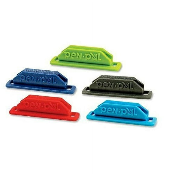 Tops Penpal Assorted Colors Rubber Pencil Holder, Assorted Colors, 4 Count, 4 Pack