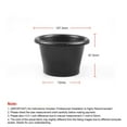 thumbnail image 2 of Universal Car Front Bumper Turbo Air Intake Trim Grille Mount Pipe Round + Clamp, 2 of 8