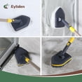 thumbnail image 3 of Eyliden Bath Tub Scrub Brush with Replaceable Brush Head, Adjustable 42-50 in, Stiff Britle Yellow, 3 of 8