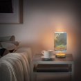 thumbnail image 6 of Beach Table Lamp for Desk Nightstand Lamp with USB Modern Gifts for Bedroom Living Room Kids Room, 6 of 7