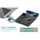 thumbnail image 1 of 5-In-1 External CD/DVD Drive USB 3.0 Type-C CD/DVD +/-RW Burner Writer Player with /TF Card Slots for Laptop PC, 1 of 5