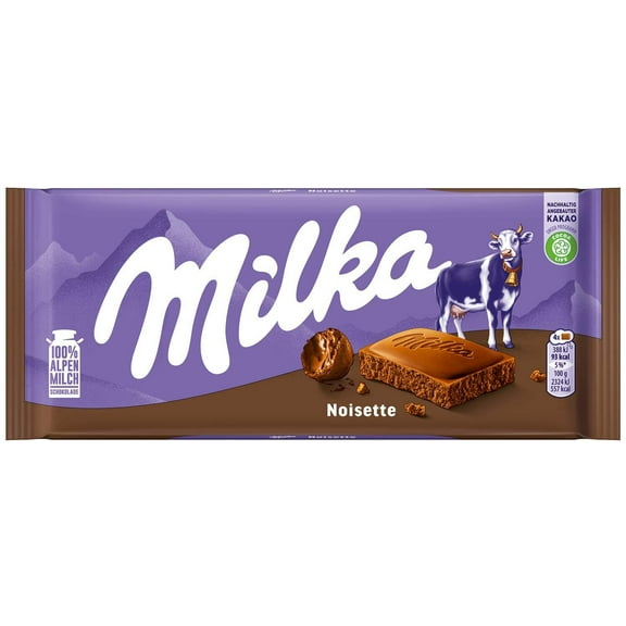 Mondelez Milka  Milk Chocolate Confection, 3.52 oz