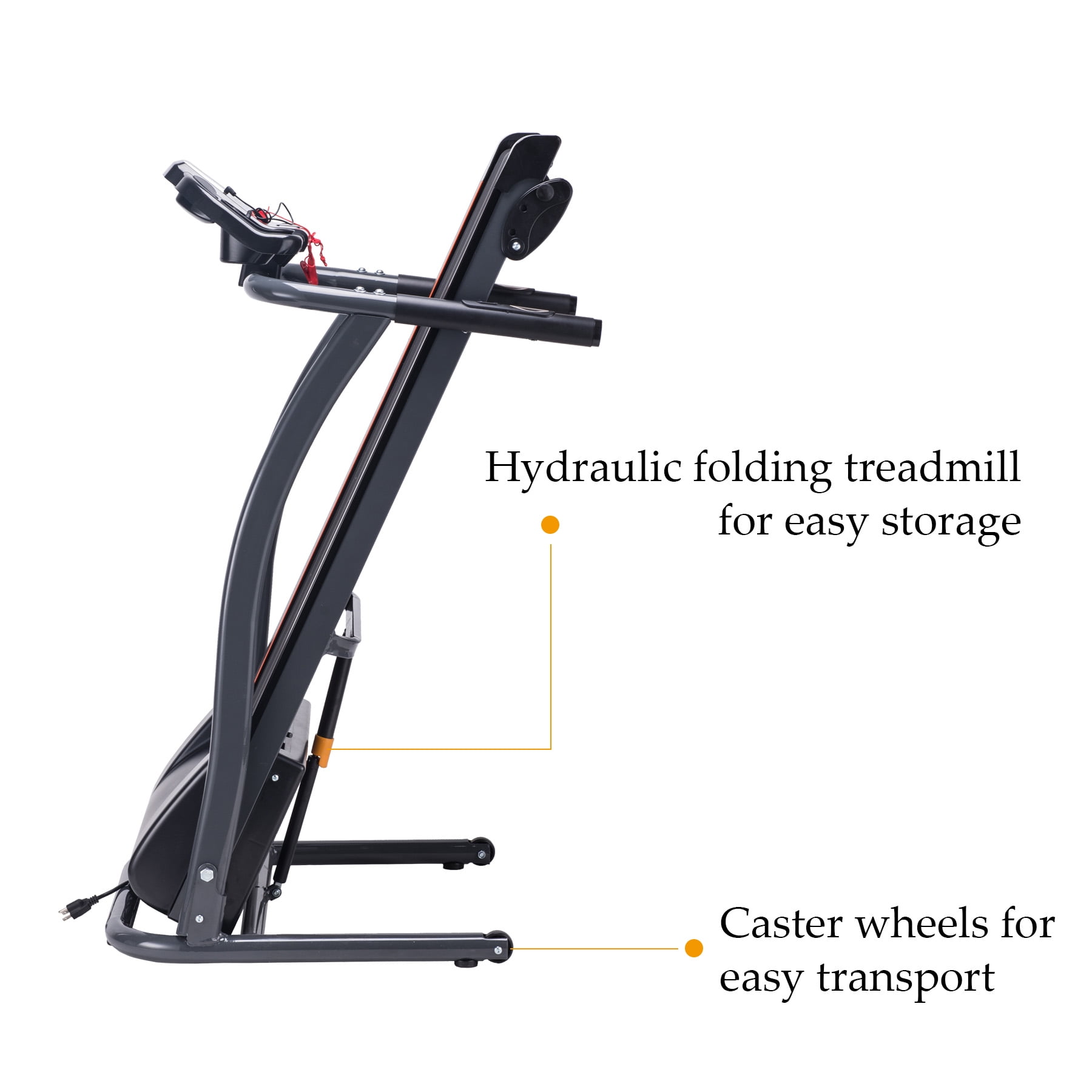 Motorized treadmill fitness health running machine equipment for home foldable & incline 43.3 inch x 15.7 inch mp3 compatible deals