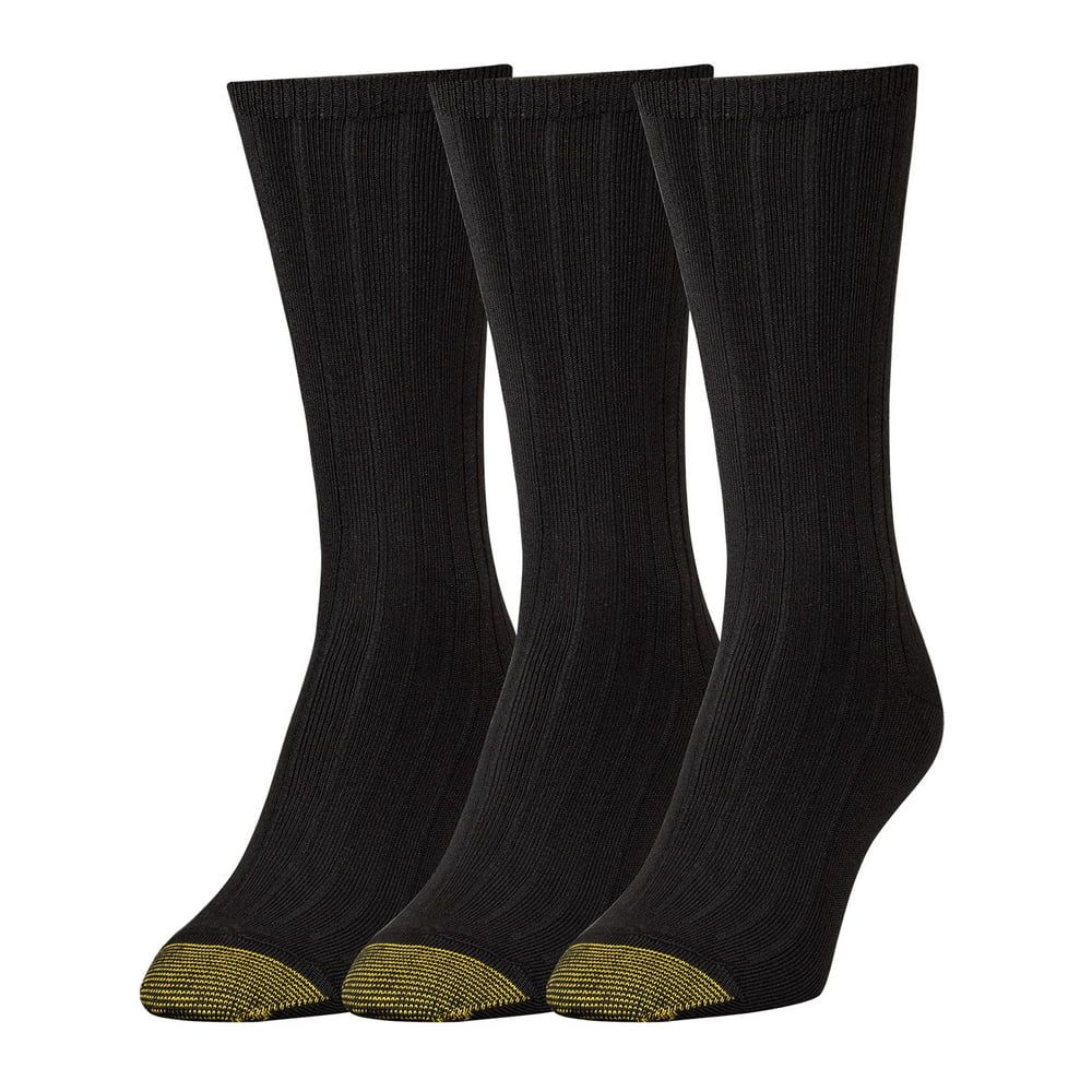 GOLDTOE Gold Toe Women's Ultra Soft Verona Casual Crew Socks 3 Pack