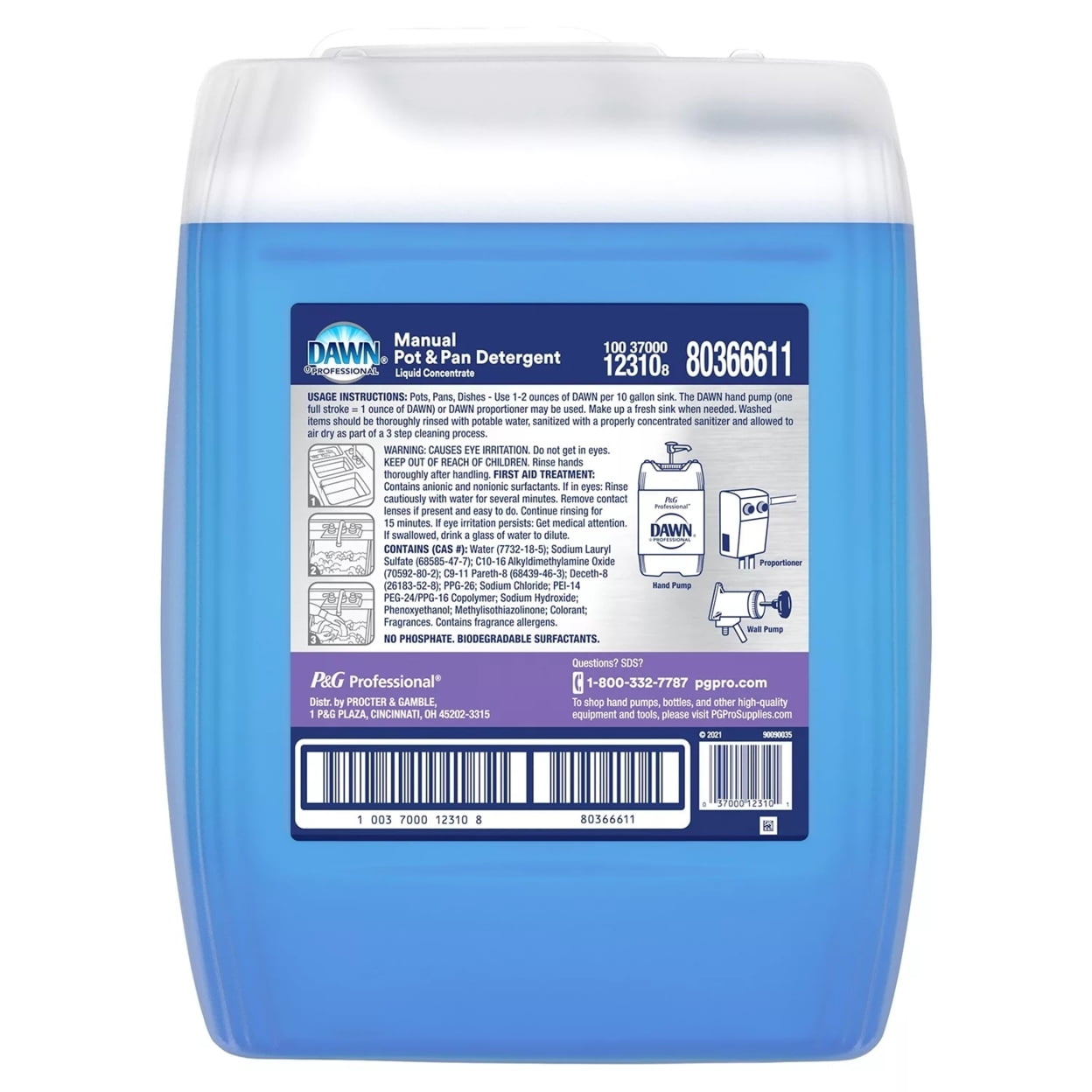 Dawn Professional Manual Pot and Pan Detergent Dish Soap (5 Gallon)