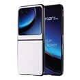 thumbnail image 2 of Case for Motorola Razr 40 Ultra Lytchee Pattern PU Leather Folding Cover, Compatible with MagSafe Wireless Charging, Rugged PC Shockproof Lens Protection Anti-Scratches Slim Case, White, 2 of 11