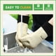 thumbnail image 3 of Guantes para asar GEEKHOM, resistentes al calor, guantes de horno, color beige, 3 of 8