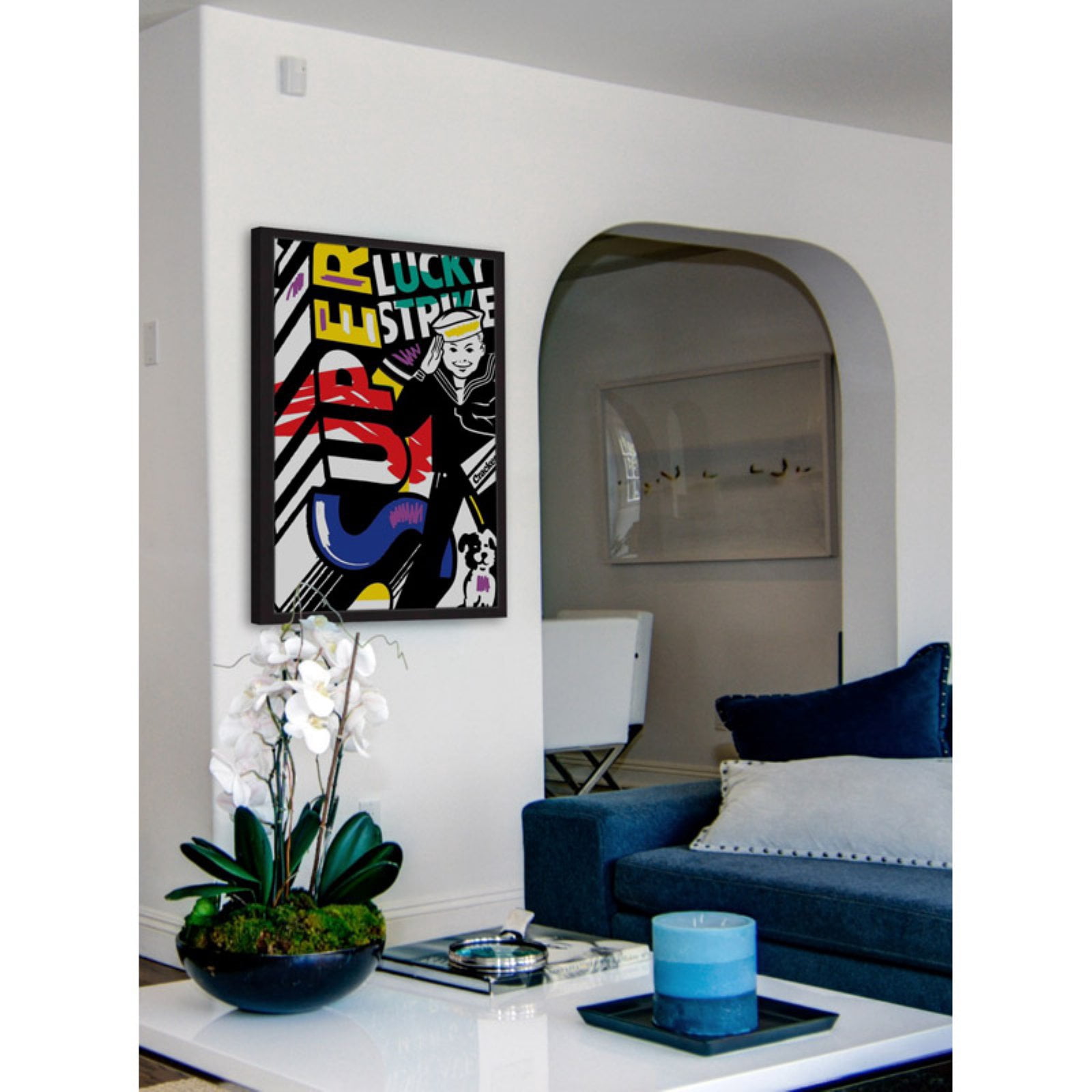 Marmont Hill "Super II" by Josh Ruggs Framed Painting Print