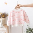 thumbnail image 2 of Generic Children Girls Knitted Tops Easter Outfit Toddler Boy Girl Rabbit Bunny Sweater Top Coat Pullover Fall Winter Cute Clothes Halloween Sweaters for 2-8 Years, 2 of 4