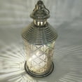 thumbnail image 2 of thinsony Moroccan Lantern Light Lamp Hollow for Home Table Centerpiece Wedding Decor B, 2 of 9