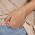 thumbnail image 3 of Bling Jewelry Womens 5 Dangling Good Luck Elephant Charm Bracelet Sterling Silver, 3 of 6