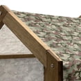 thumbnail image 4 of Camo Pet House, Illustrated Green Camouflage in Forest Colors Hunter Theme, Outdoor & Indoor Portable Dog Kennel with Pillow and Cover, 5 Sizes, Dark Green Army Green, by Ambesonne, 4 of 4