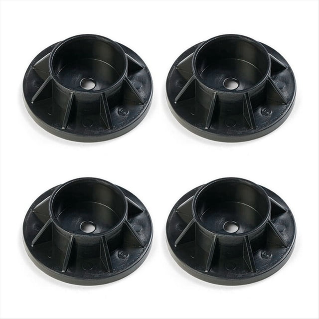 4 Piezas 10139 Tapa de Base Inferior de Repuesto Universal para Piscina Tapa de Extremo de Pata Vertical