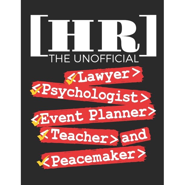 HR The Unofficial Lawyer Psychologist Event Planner ...