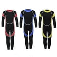 thumbnail image 2 of Yuarrent Buen regalo Trajes de buceo para niños Super elasticidad y amplia aplicación Trajes de baño para niños Buceo Traje de baño amarillo dorado ocho, 2 of 6