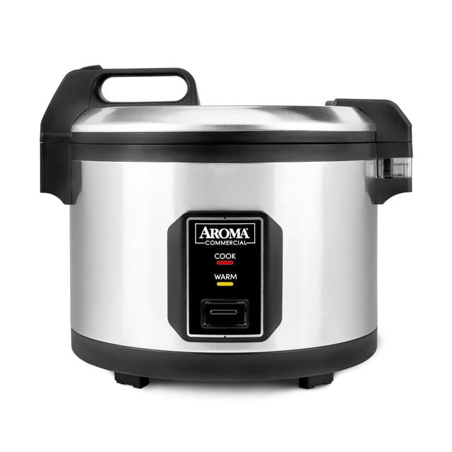Olla arrocera comercial AROMA de 64 tazas con olla de granito
