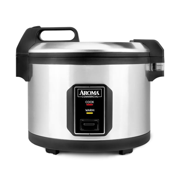 Olla arrocera comercial AROMA de 64 tazas con olla de granito