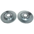 thumbnail image 2 of Power Stop Rear Pair of Drilled and Slotted Brake Rotors AR82201XPR, 2 of 3