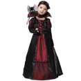 thumbnail image 3 of Shengyu Vampire Costumes Enfants Filles Costume d'Halloween Enfants Longue Robe Fête, 3 of 6